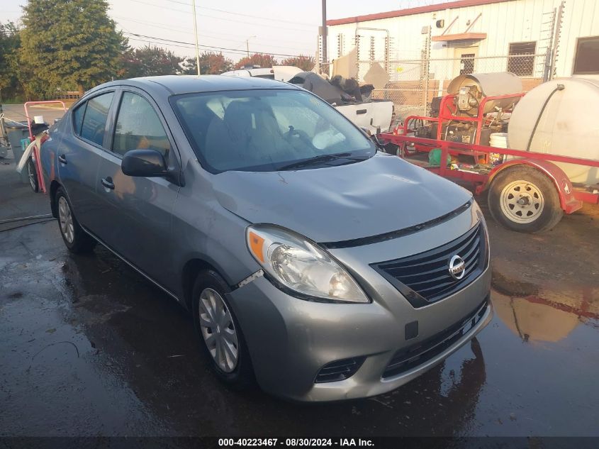 2014 Nissan Versa 1.6 S+ VIN: 3N1CN7AP7EL858095 Lot: 40223467