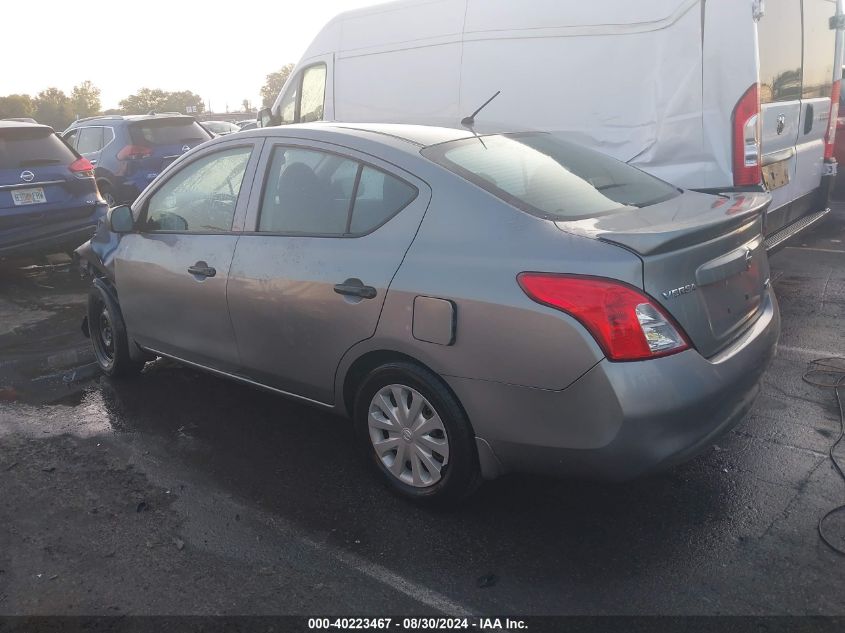 2014 Nissan Versa 1.6 S+ VIN: 3N1CN7AP7EL858095 Lot: 40223467