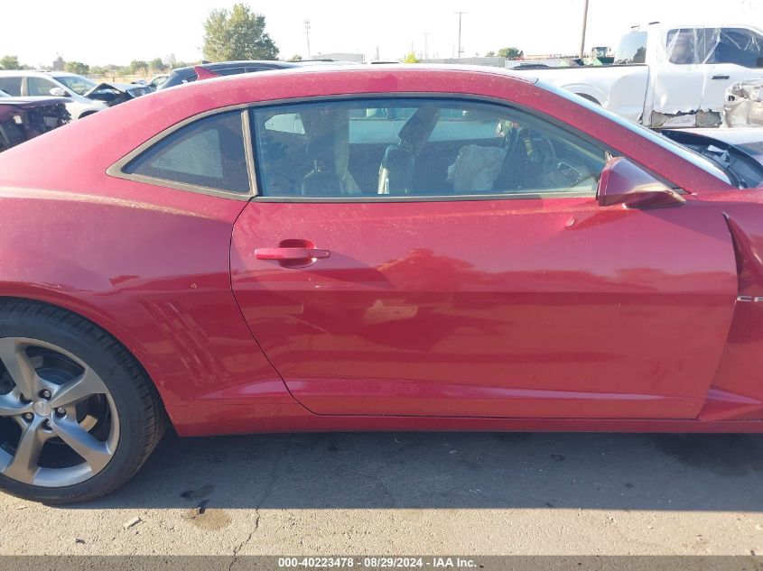 2013 Chevrolet Camaro 2Lt VIN: 2G1FC1E34D9171008 Lot: 40223478