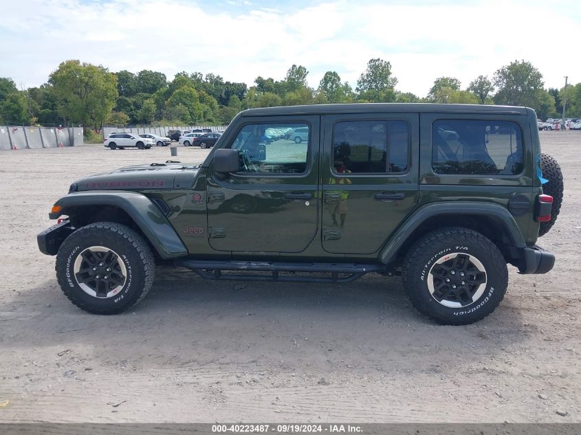 2021 Jeep Wrangler Unlimited Rubicon 4X4 VIN: 1C4HJXFN7MW561052 Lot: 40223487