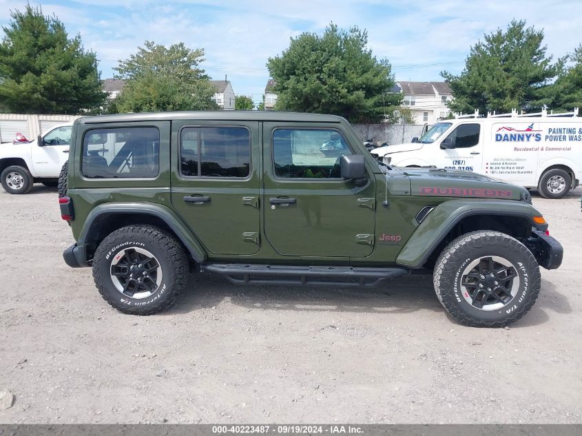 2021 Jeep Wrangler Unlimited Rubicon 4X4 VIN: 1C4HJXFN7MW561052 Lot: 40223487