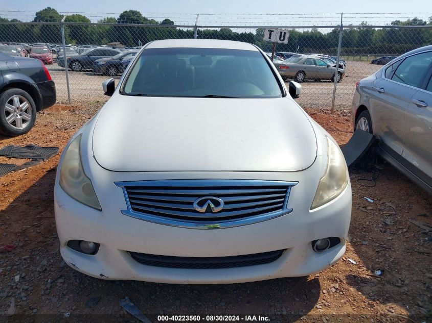 2011 Infiniti G37 Journey VIN: JN1CV6AP6BM503737 Lot: 40223560