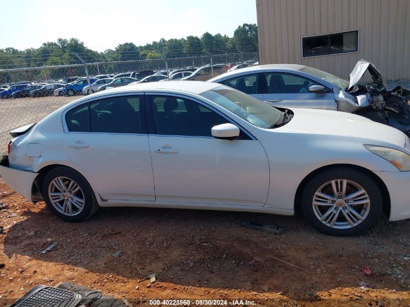 2011 Infiniti G37 Journey VIN: JN1CV6AP6BM503737 Lot: 40223560