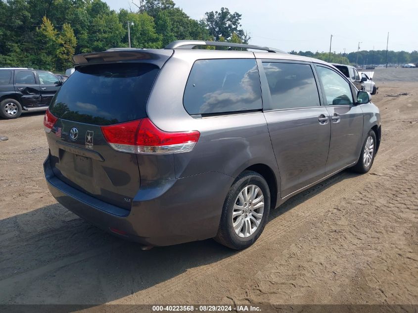 VIN 5TDYK3DC9DS332962 2013 Toyota Sienna, Xle V6 8... no.4