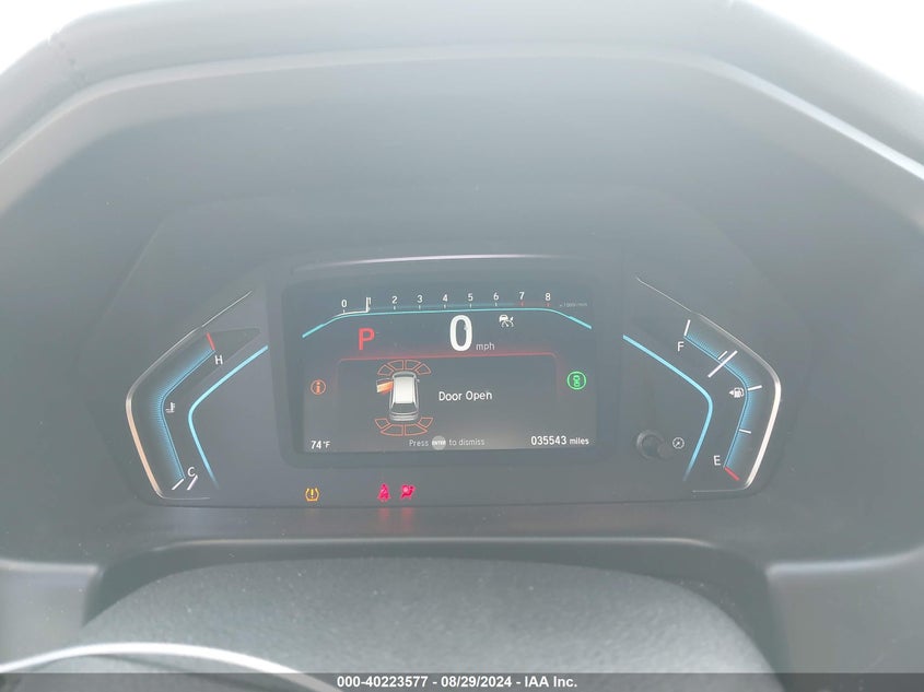 VIN 5FNRL6H84NB023687 2022 HONDA ODYSSEY TOURING