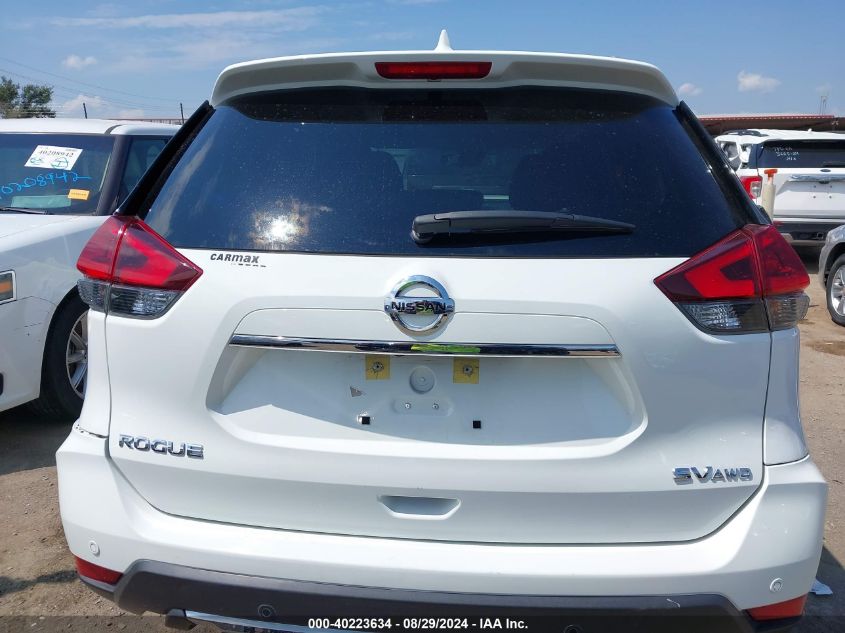 2019 Nissan Rogue Sv VIN: KNMAT2MV6KP539908 Lot: 40223634