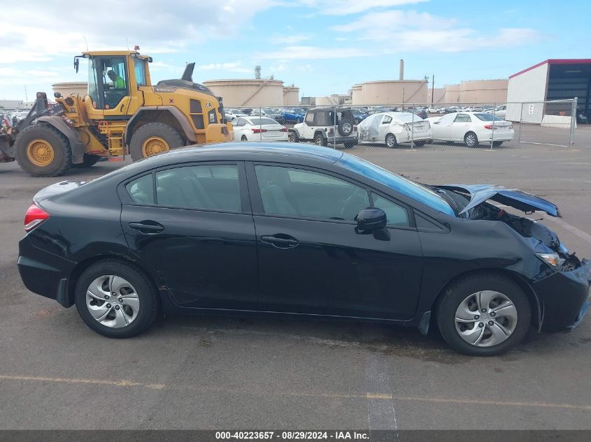 2015 Honda Civic Lx VIN: 19XFB2F52FE203474 Lot: 40223657