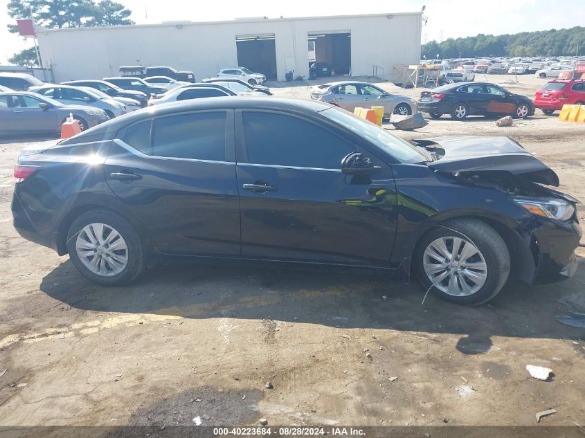 2020 Nissan Sentra S Xtronic Cvt VIN: 3N1AB8BV1LY278036 Lot: 40223684