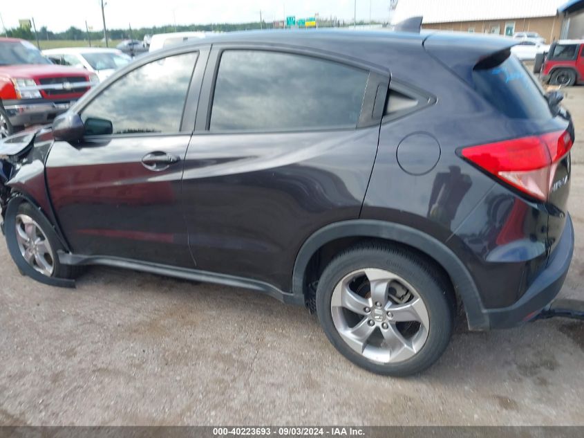 2018 Honda Hr-V Lx VIN: 3CZRU6H37JG711229 Lot: 40223693