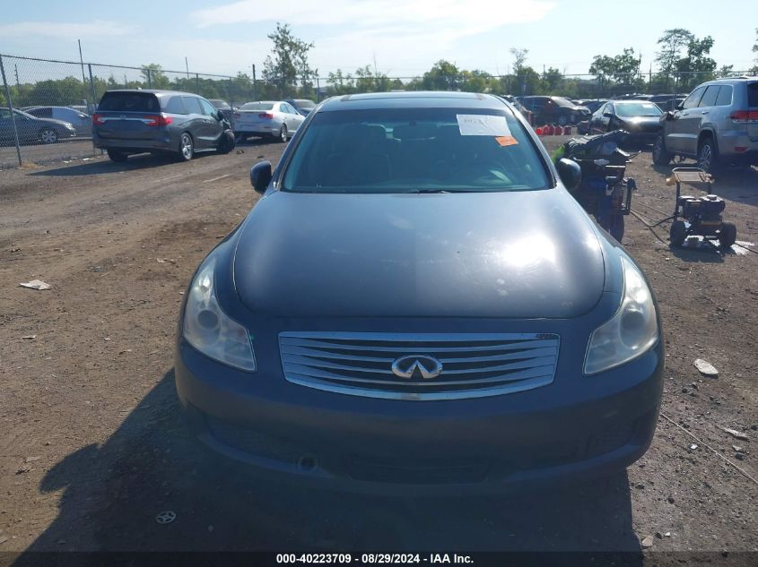 2008 Infiniti G35X VIN: JNKBV61F08M265293 Lot: 40223709