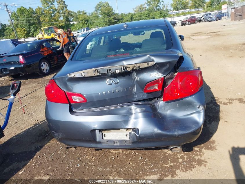 2008 Infiniti G35X VIN: JNKBV61F08M265293 Lot: 40223709