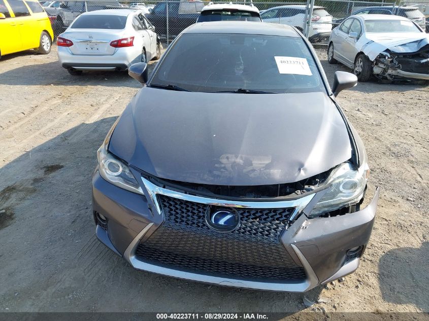 2015 Lexus Ct 200H VIN: JTHKD5BH7F2235181 Lot: 40223711