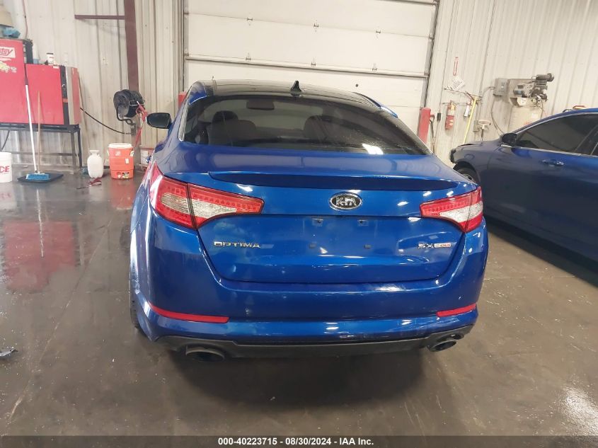 2011 Kia Optima Sx VIN: KNAGR4A62B5166926 Lot: 40223715