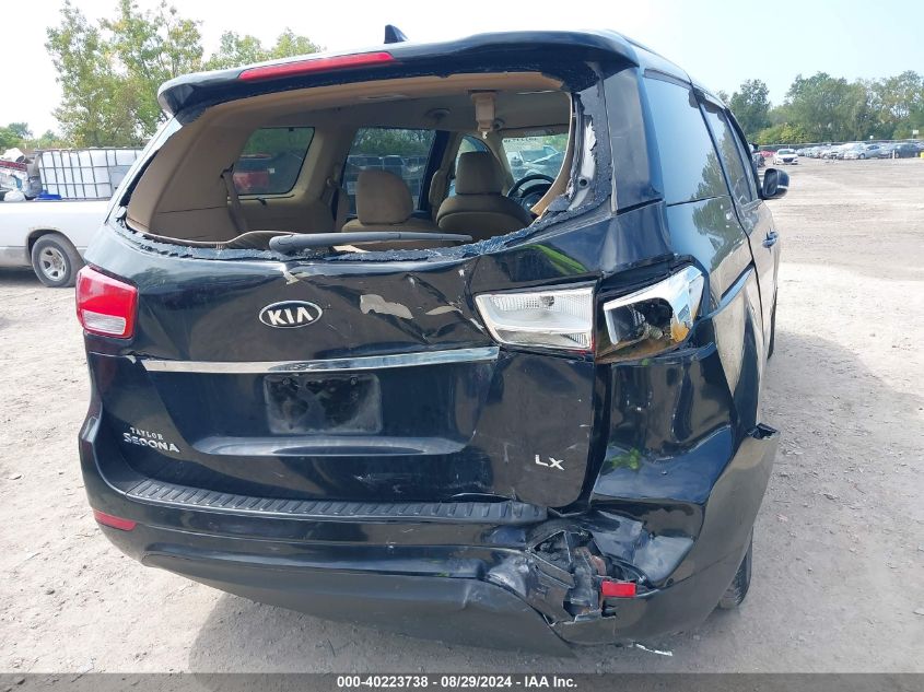 KNDMB5C1XF6067059 2015 Kia Sedona Lx