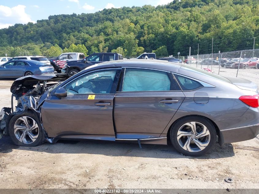 2018 Honda Accord Ex-L VIN: 1HGCV1F50JA127786 Lot: 40223742