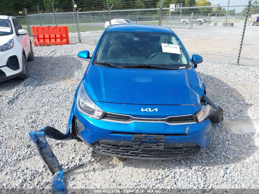 2022 Kia Rio S VIN: 3KPA24AD5NE468196 Lot: 40223766