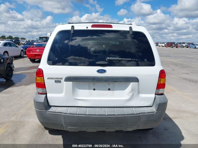 2007 Ford Escape Xlt VIN: 1FMYU03Z57KA93366 Lot: 40223769