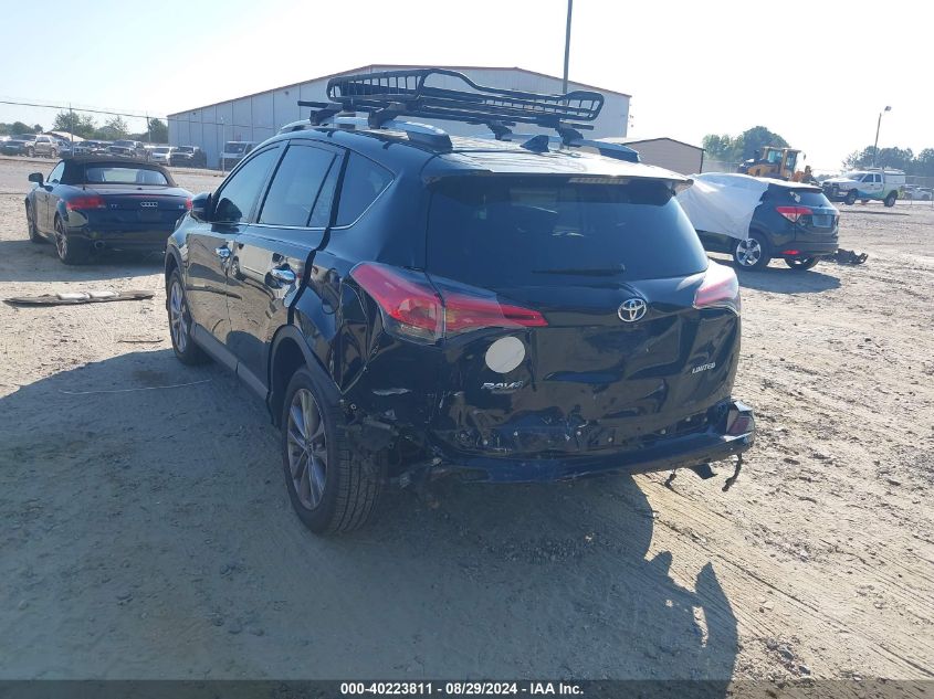 2016 Toyota Rav4 Limited VIN: 2T3YFREVXGW247428 Lot: 40223811