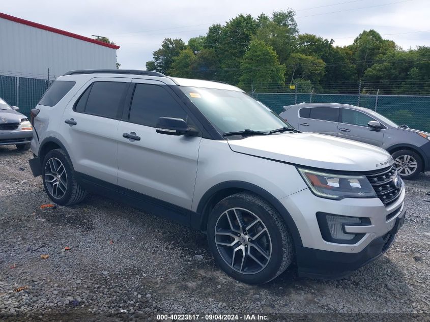 1FM5K8GT4HGD83423 2017 FORD EXPLORER - Image 1