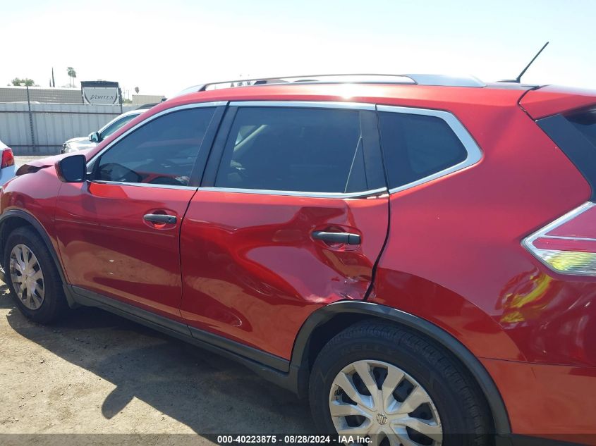 2016 Nissan Rogue S VIN: 5N1AT2MN8GC892273 Lot: 40223875