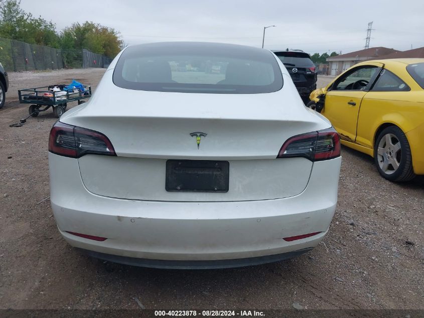 2022 Tesla Model 3 Rear-Wheel Drive VIN: 5YJ3E1EA2NF207830 Lot: 40223878