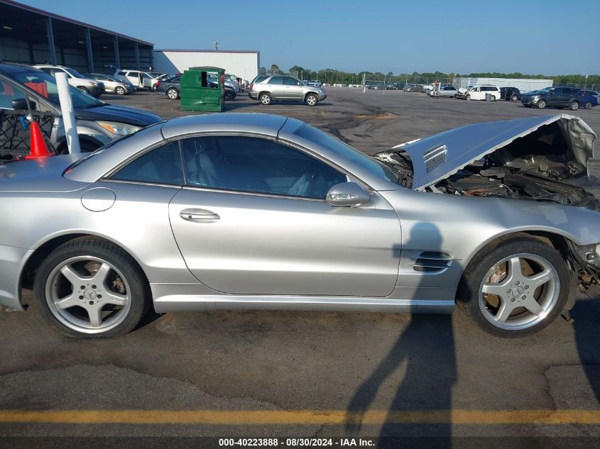 2003 Mercedes-Benz Sl 500 VIN: WDBSK75F93F022572 Lot: 40223888