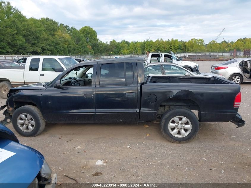 2004 Dodge Dakota Sport/Sxt VIN: 1D7HL38N84S506820 Lot: 40223914