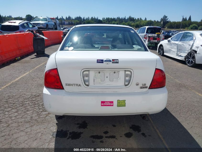 2006 Nissan Sentra 1.8 VIN: 3N1CB51D46L455230 Lot: 40223915