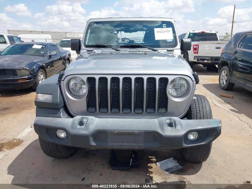 2021 Jeep Wrangler Unlimited Sport S 4X4 VIN: 1C4HJXDN7MW743580 Lot: 40223935