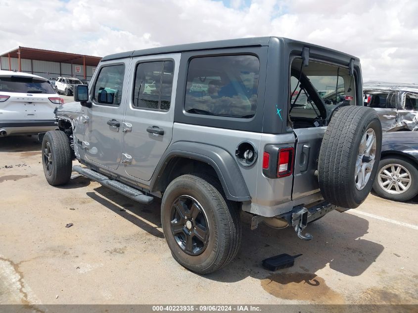 2021 Jeep Wrangler Unlimited Sport S 4X4 VIN: 1C4HJXDN7MW743580 Lot: 40223935