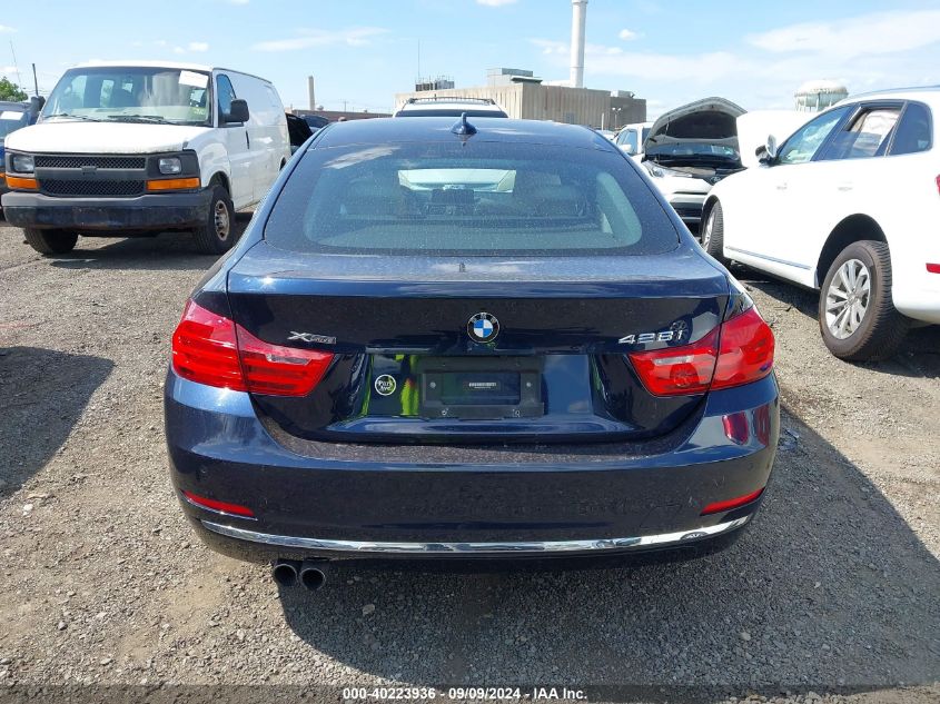 2016 BMW 428I Gran Coupe xDrive VIN: WBA4C9C52GG137749 Lot: 40223936