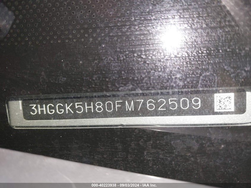 2015 HONDA FIT EX/EX-L - 3HGGK5H80FM762509