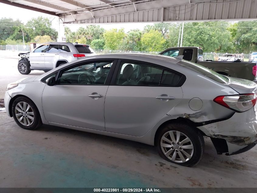 2016 Kia Forte Lx VIN: KNAFX4A62G5446628 Lot: 40223981