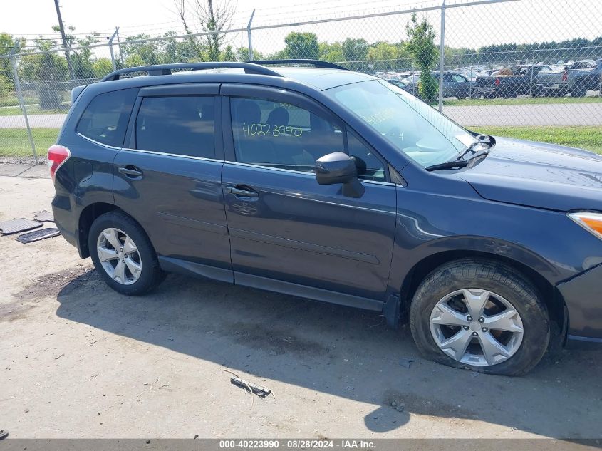 2016 Subaru Forester 2.5I Limited VIN: JF2SJAHC9GH423201 Lot: 40223990