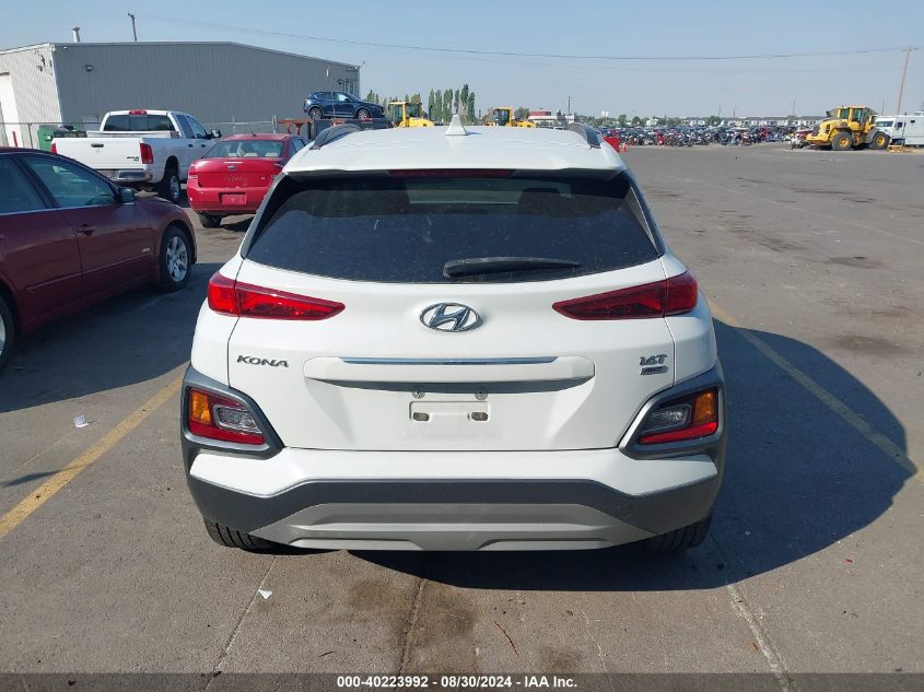 2020 Hyundai Kona Limited VIN: KM8K3CA56LU550677 Lot: 40223992