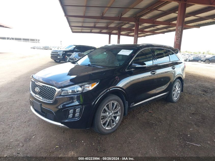 2017 Kia Sorento 3.3L Sxl VIN: 5XYPKDA51HG205522 Lot: 40223994