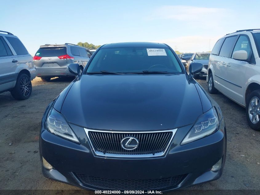 2008 Lexus Is 350 VIN: JTHBE262X85019750 Lot: 40224000