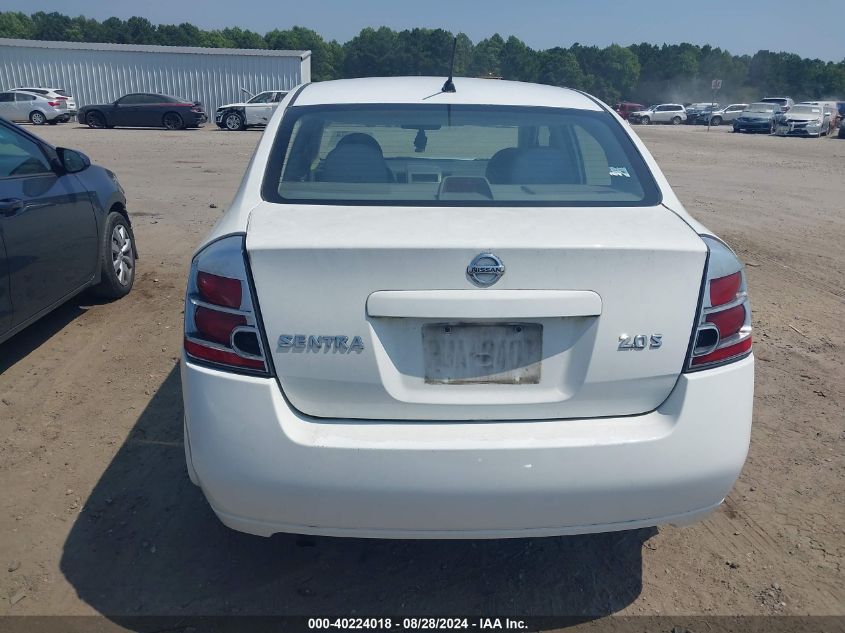 2007 Nissan Sentra 2.0S VIN: 3N1AB61E67L636613 Lot: 40224018