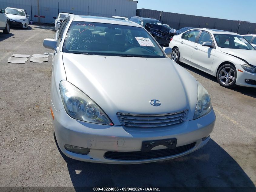 2002 Lexus Es 300 300 VIN: JTHBF30G320059289 Lot: 40224055