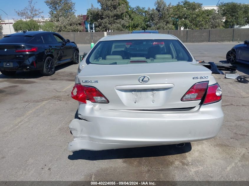 2002 Lexus Es 300 300 VIN: JTHBF30G320059289 Lot: 40224055