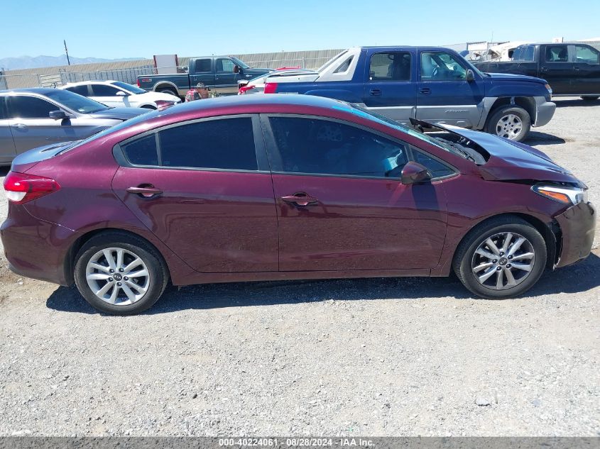 2017 Kia Forte Lx VIN: 3KPFL4A79HE051715 Lot: 40692958