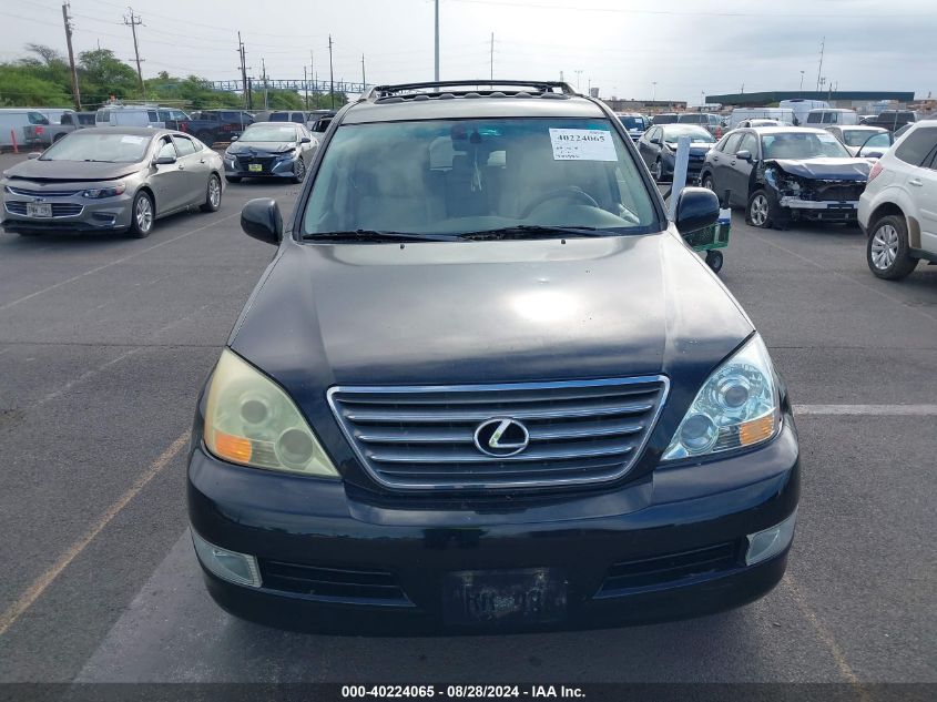 2004 Lexus Gx 470 470 VIN: JTJBT20X840067697 Lot: 40224065