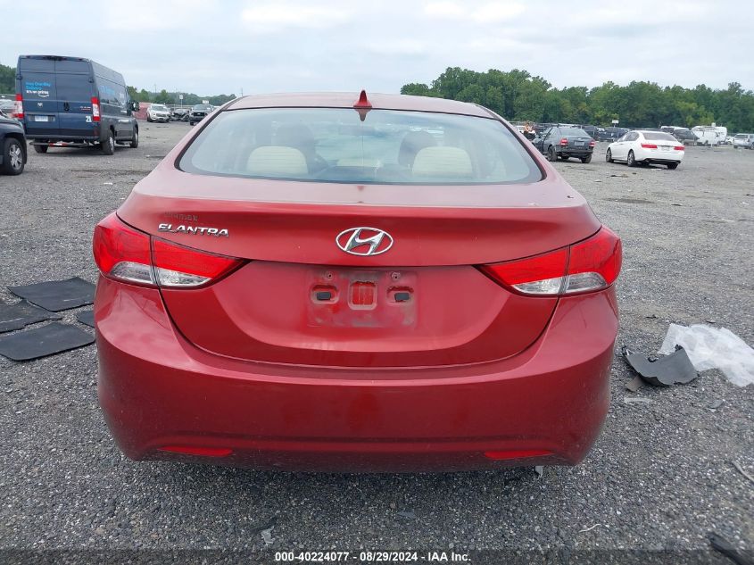 2013 Hyundai Elantra Gls VIN: 5NPDH4AE9DH368889 Lot: 40224077