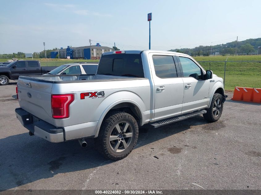 2015 FORD F-150 LARIAT - 1FTEW1EG3FKD48033