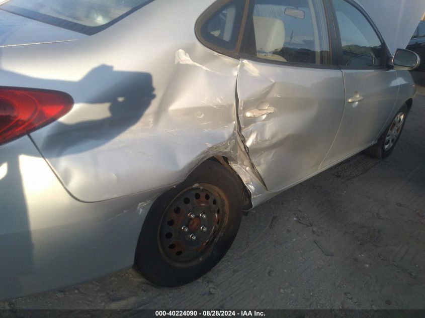 2010 Hyundai Elantra Gls VIN: KMHDU4AD7AU082524 Lot: 40224090
