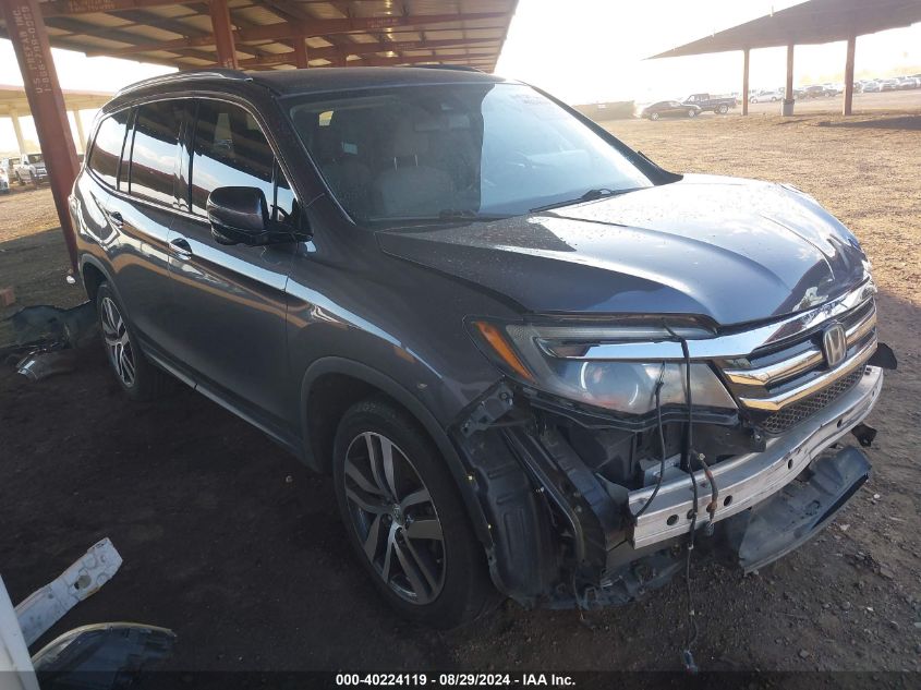 VIN JM1GL1TYXK1505473 2016 HONDA PILOT no.1