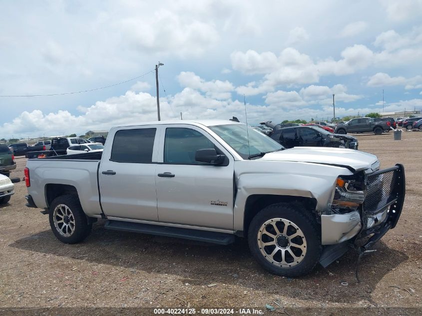 2018 Chevrolet Silverado 1500 Custom VIN: 3GCPCPEHXJG392253 Lot: 40224125