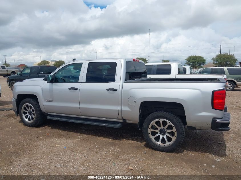 2018 Chevrolet Silverado 1500 Custom VIN: 3GCPCPEHXJG392253 Lot: 40224125