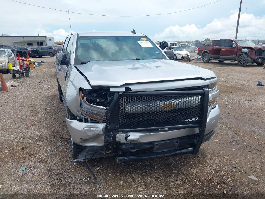 2018 Chevrolet Silverado 1500 Custom VIN: 3GCPCPEHXJG392253 Lot: 40224125