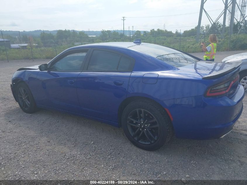 2019 Dodge Charger Sxt Awd VIN: 2C3CDXJG4KH550424 Lot: 40224159